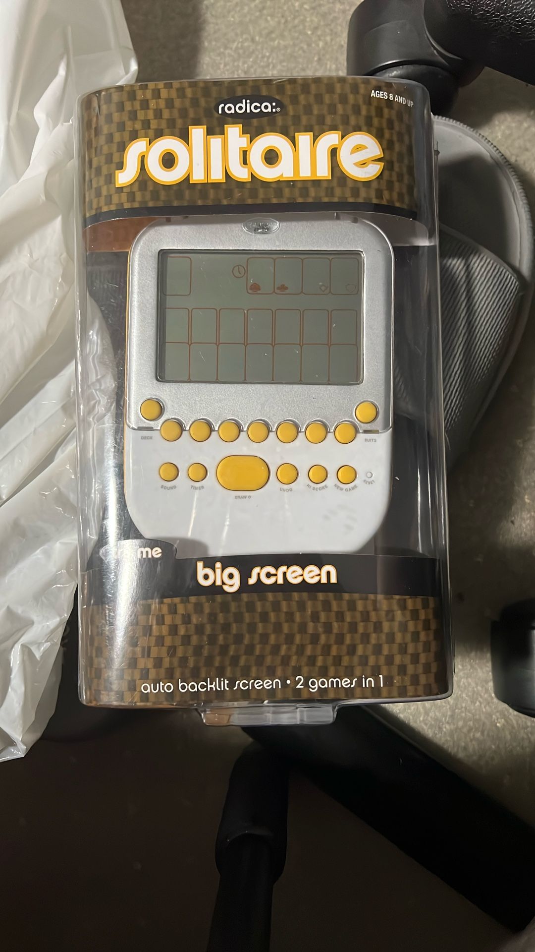 Big Screen Solitaire Game $30