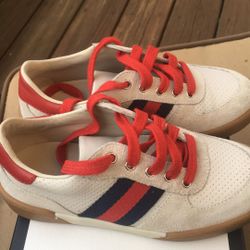 Kids Suede Gucci Sneakers - Size 11.5