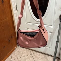 Pink mini purse