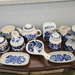 Hand Painted Polish Pottery Collection