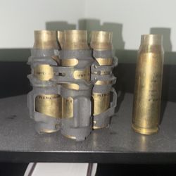 20mm Shell Cases Belted And One Not