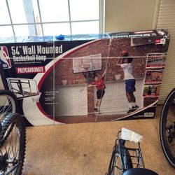 54” Wall Mounted Basketball Hoop 