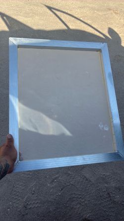 Aluminum screens for screen printing