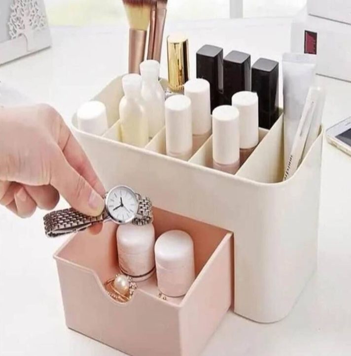 Make Up Organizer Cubbie with Drawer