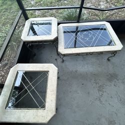 Vintage Marble table Set