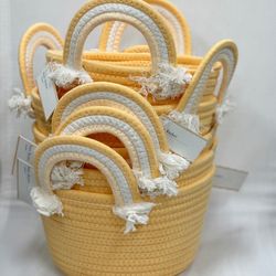 Easter robe baskets set of 5