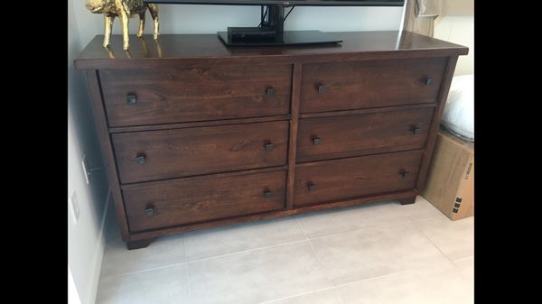 Pottery Barn Sumatra Double Wide Dresser For Sale In Miami Fl