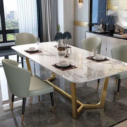 Marble Dining Table ,dining Set ,luxury Chairs ,4chairs,6chairs