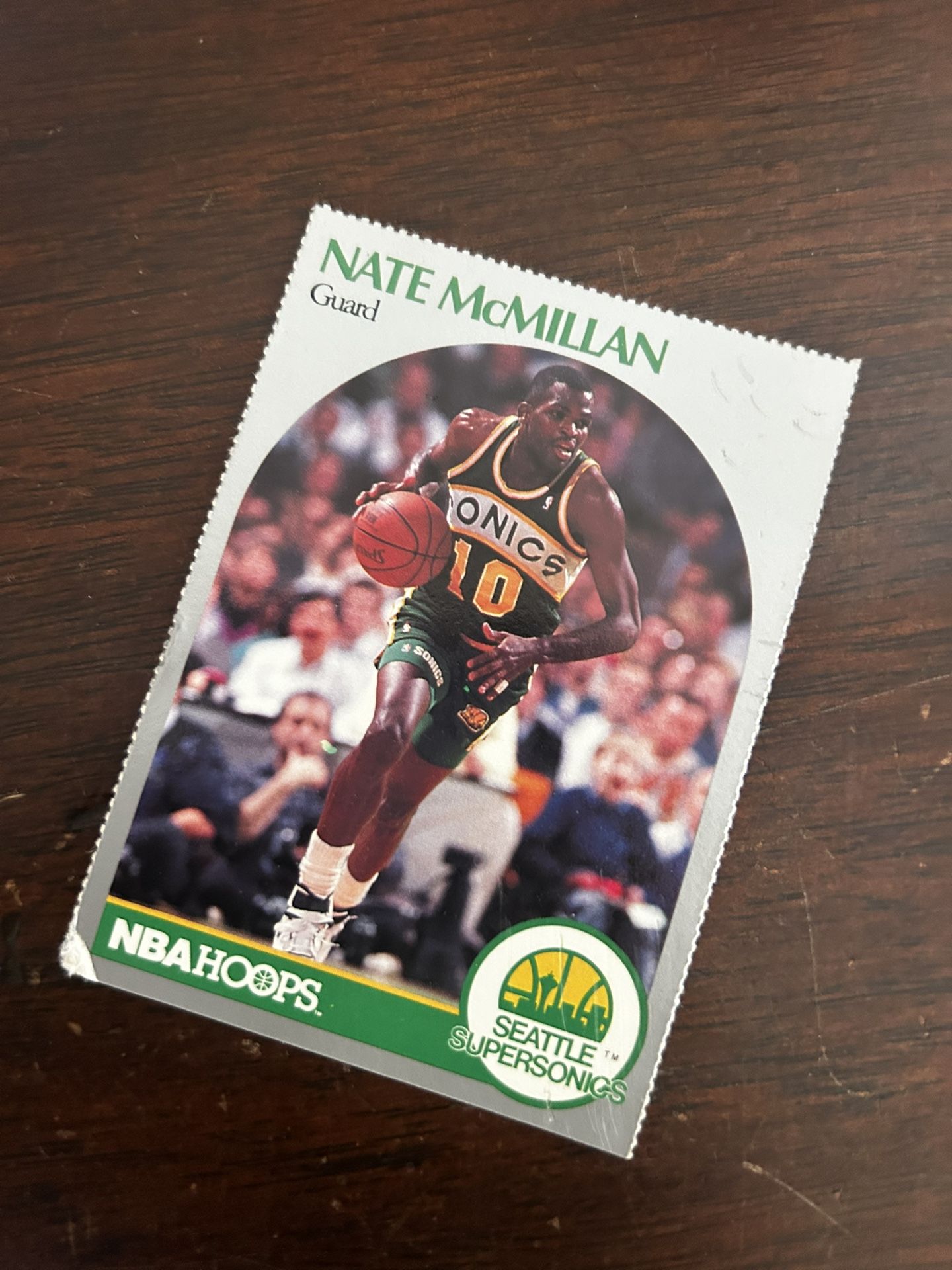 Nate Mcmillan Basketball Card