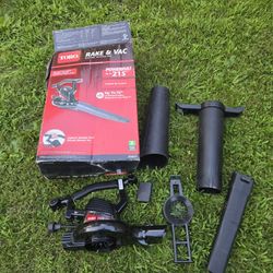 Toro Rake and Vac