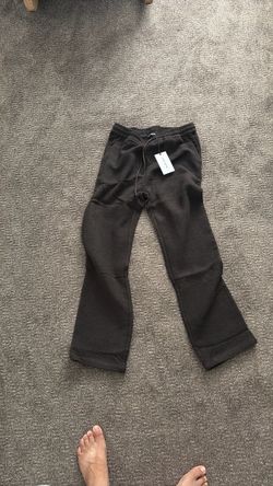 Dark Brown Drawstring Sweatpants with Tags
