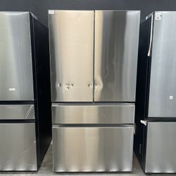 LG 4 Door Plain Face Refrigerator With Internal Water And Ice