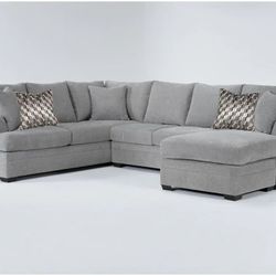 Family Grey Sectional 