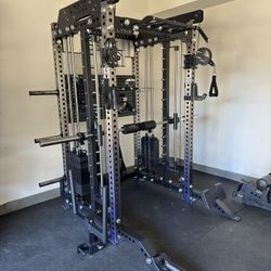 3 In 1 Squat Rack, Functional Trainer, Smith Machine FREE DELIVERY