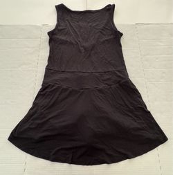 Pre Owned Excellent  ASOS Design  Tennis Dress  Flared Skort Skirt  Black  Women  Size M 8-10