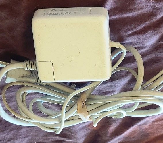 APPLE A1290 - 85W GENUINE APPLE MAGSAFE 1 AC ADAPTER CHARGER MACBOOK PRO 15-INCH 17-INCH 2006-2012
