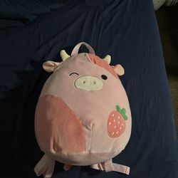 hot topic pink cow backpack