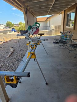 Hitachi 10” dual bevel miter saw