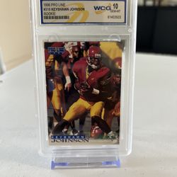 Football Card: 1996 Pro One #318 Keyshawn Johnson