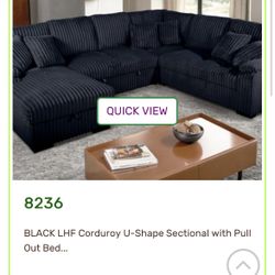 Sectional Pull Out Bed