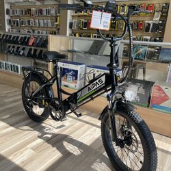 Brand 62 Miles Range Electric Bike! Financing Deal! $10 To $99 Down Payment!