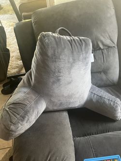 Bed Chair Arm Pillow with Pockets