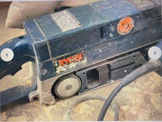 Bosch and Ryobi Belt Sanders 2 Electric