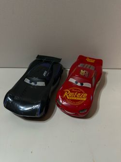Disney Pixar Cars McQueen and Jackson storm light up