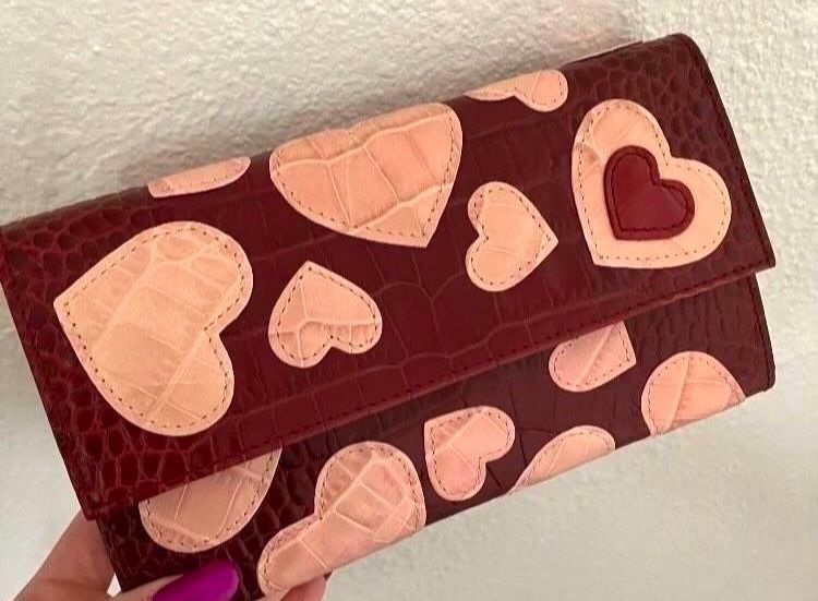 Vintage Brighton leather clutch ♥️