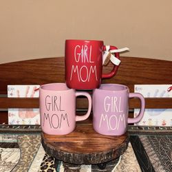 Rae Dunn Girl Mom Mug