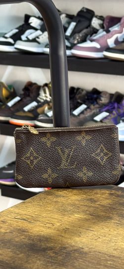 Louis Vuitton Brown Monogram Pochette Cles