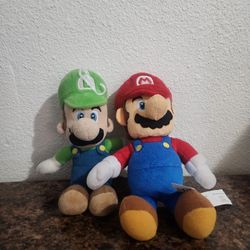 Small Mario And Luigi Plush