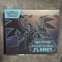 Pokemon Mega Evolution-Phantasmal Flames Elite Trainer Box (Read Description)