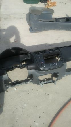 Dashboard and console tablero y consola