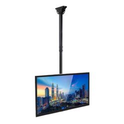 TV Ceiling Mount — Fits up to 70” TVs, Heavy Duty Adjustable Bracket