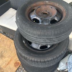 Steel Rims With Tires Send Offer Not Free 