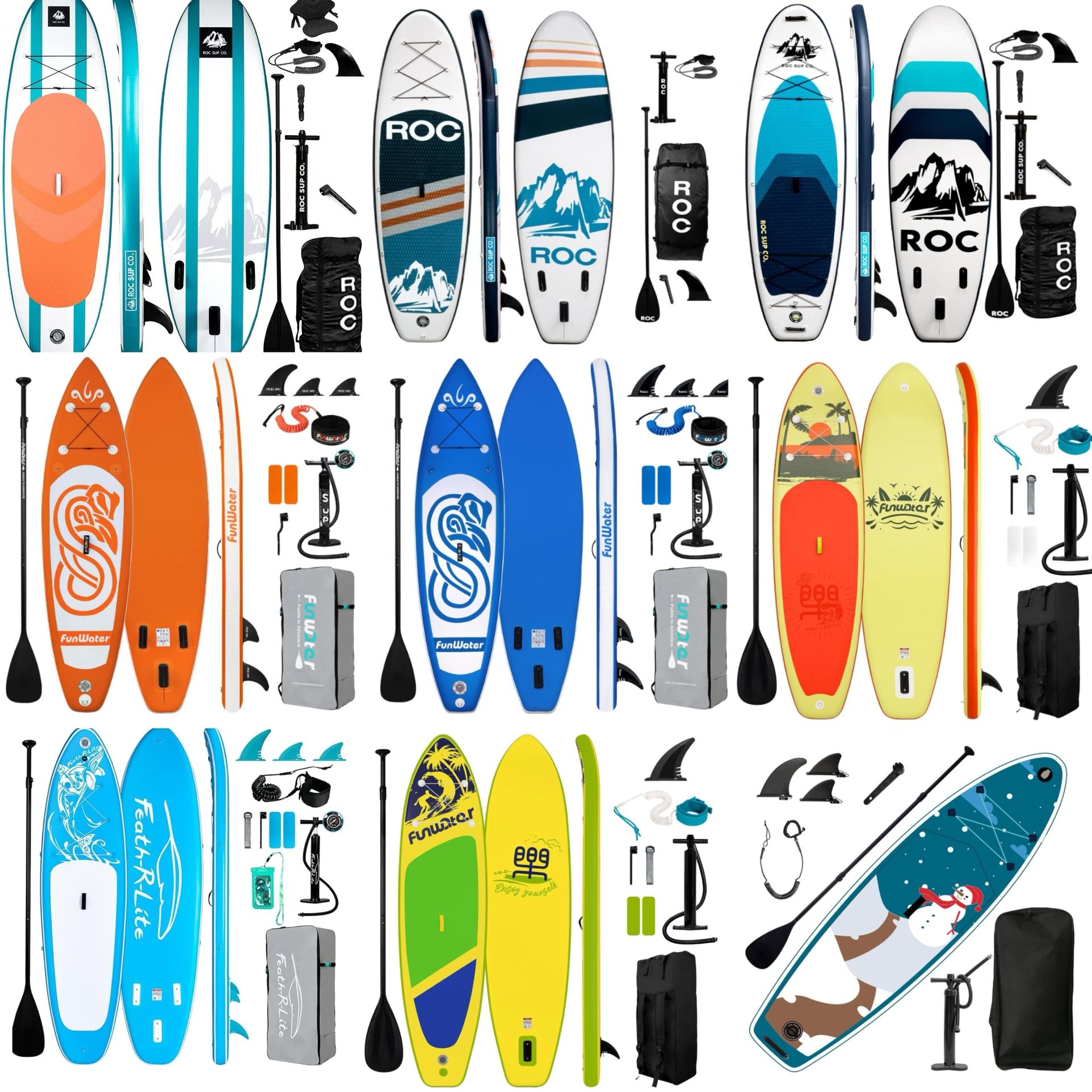 multiple brand new in box paddle board