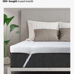 Queen Mattress Topper - Gel Memory Foam