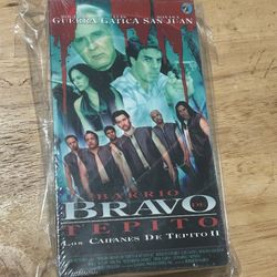 Barrio Bravo Tepito Mexican Gangster Spanish VHS NEW Rare