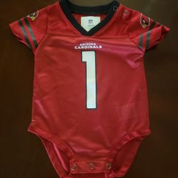 Arizona Cardinals Baby Jersey 3-6 Months