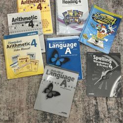 Abeka Grade 4 Teacher Books