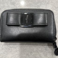 Salvatore Ferragamo Black Wallet 