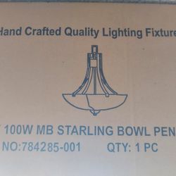 100w MB Starling Bow Pendant Light Fixture