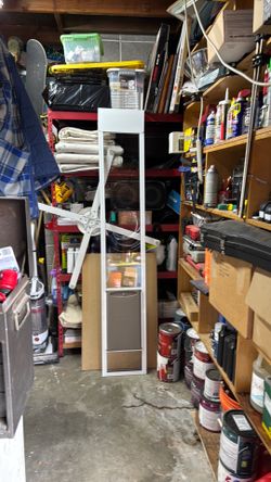 Dog door for sliding glass door