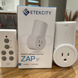  Zap Remote Outlet Switch