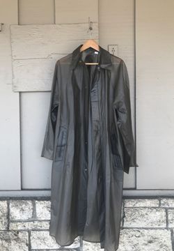 Vintage Vinyl raincoat