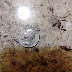1965 No Minted Error quarter 