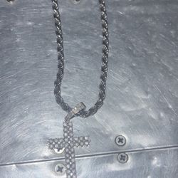 Diamond Cross Pendant