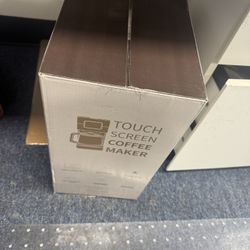 Never Opened Touch Screen Coffee Machine