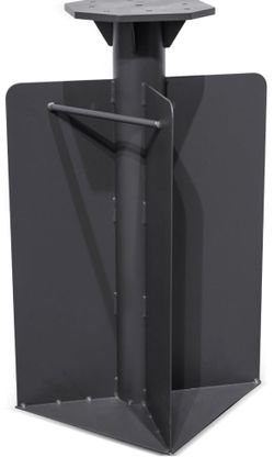 24” In-Ground Cantilever Patio Umbrella Base Stand for Offset Umbrellas